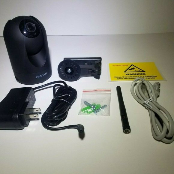 COPY - COPY - Foscam Black R4S 4MP 2K HD Dual-Band WiFi Home Security IP Wirele…